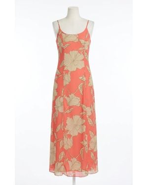 Z Supply Charisma Bloom Midi Dress - Red