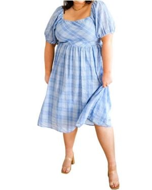 Jodifil Top Of The Class Dress - Blue