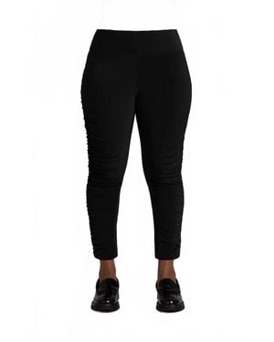 Sympli Ruched Skinny Pant - Black