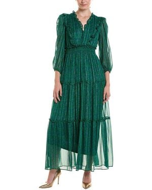 Maison Tara Midi Dress - Green