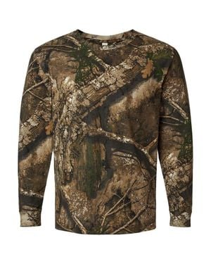 Code Five Realtree Camo Long Sleeve T-Shirt - Green
