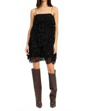 emory park Gabrielle Dress - Black