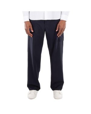 Marni Tropical Wool Cargo Pants - Blue