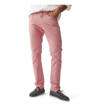 Rodd & Gunn Gunn Straight Fit 5-Pocket Jean - Pink
