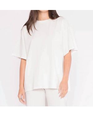 Ripley Rader Ponte Knit Big Shirt - White
