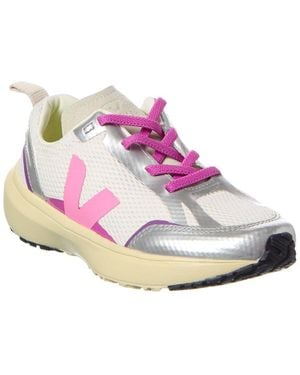 Veja Small Canary Light Alveomesh Sneaker - Pink