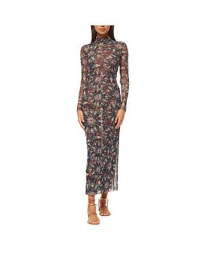 MISA Los Angles Liv Dress - Brown