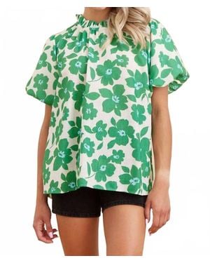 Jodifil Simple Moments Top - Green