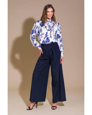 TRUEDAMES Terrace Views Woven Pants - Blue