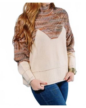 Fdj Long Sleeve Sweater - Natural