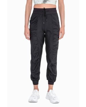 Mono B Ruched Front Sweatpants - Black
