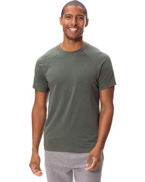 Threadfast Apparel Impact Raglan T-Shirt - Gray