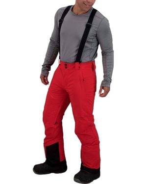 Obermeyer Force Straighr Leg Ski Pants - Red