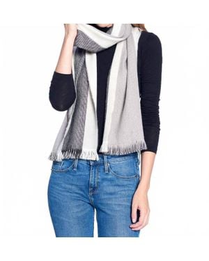 Shupaca Alpaca Reversible Scarf - Blue