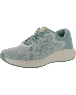 Ryka Frenzy Lace-Up Mesh Running & Training Shoes - Blue