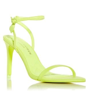 Kurt Geiger Shoreditch Ankle Strap Heels - Yellow