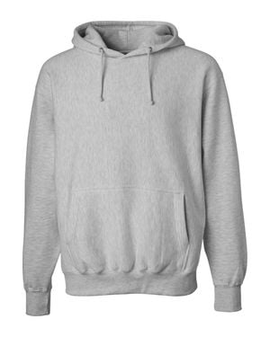 Weatherproof Cross Weave Hooded Sweatshirt - Gray