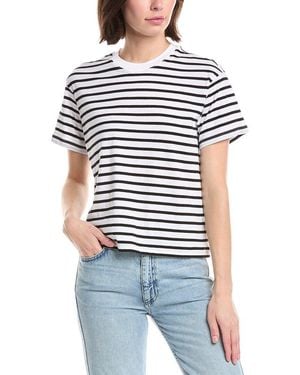 ATM Old Jersey Stripe T-Shirt - White