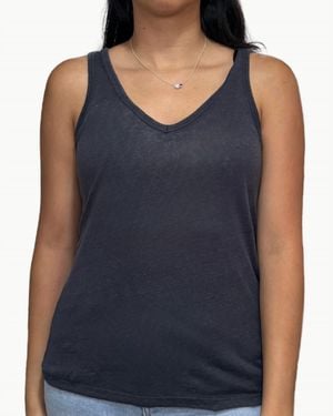 Hartford Toshio Knit Tank - Blue