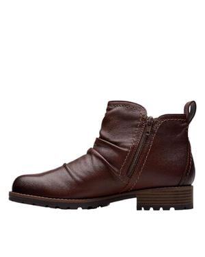 Clarks Aspra Walk Waterproof British Tan Leather 26175204 - Brown