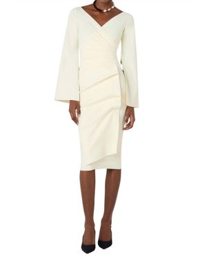 Chiara Boni Isoshi Midi Dress - Natural