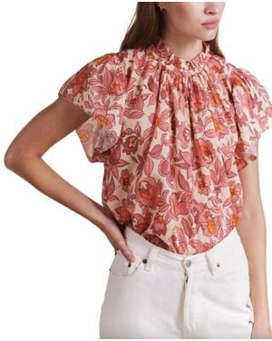 Trovata Carla Highneck Shirt - White