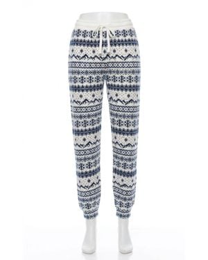 Z Supply Twilight Fairisle Jogger - Blue