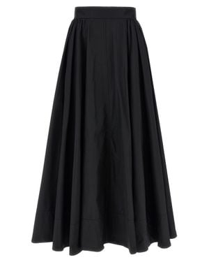 ANDAMANE Polyester Mini Skirt - Black