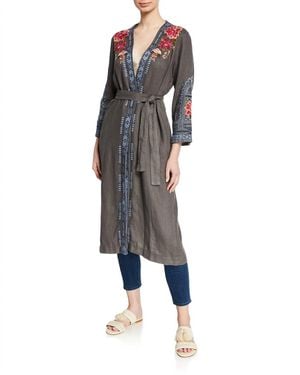 Johnny Was Davis Effortless Coat - Multicolor