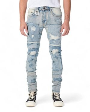 Gala Crumb Denim Jean - Blue