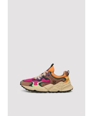 Flower Mountain Rulis Squared Sneakers - Pink