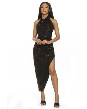 Alexia Admor June Sequin Dress - Black