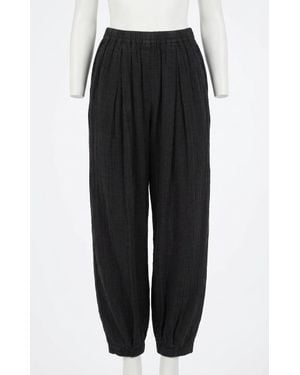 Z Supply Step Out Gauze Pants - Black