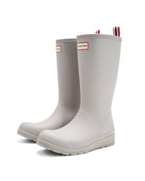 HUNTER Play Tall Rain Boots - Gray