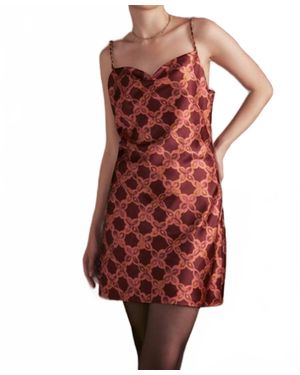 Strut & Bolt Take Me To Town Mini Dress - Red