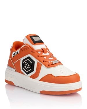 Philipp Plein Low-Top Sneakers Sk8R - Orange