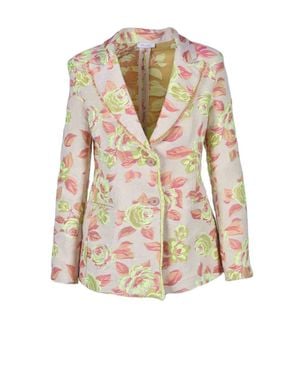 Motel Textured Jacket - White