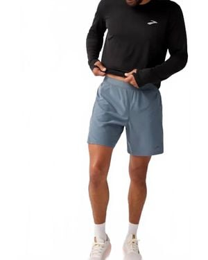 Brooks Journey Athletic Short - Blue