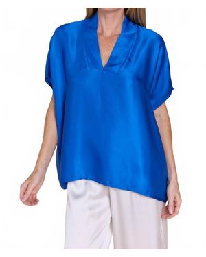 Sofia Inez Top - Blue
