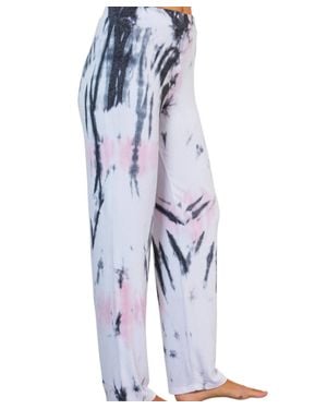 French Kyss Marble Wash Pants - Blue