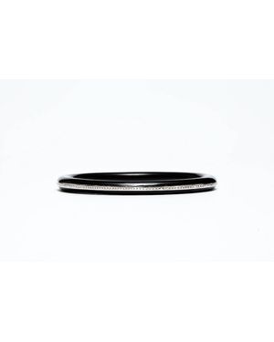 Avenue Chic Skinny Bangle - Black