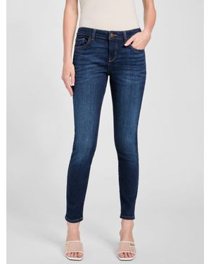 Guess Eco Jaymie Low-Rise Skinny Jeans - Blue