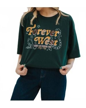 Daydreamer Forever West Tee - Black