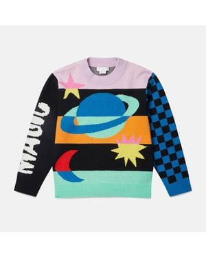 Stella McCartney Cosmic Knit Sweater - Blue