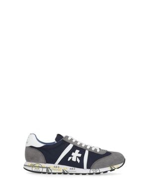 Premiata Lucy 7089 Lettering Sneakers - White