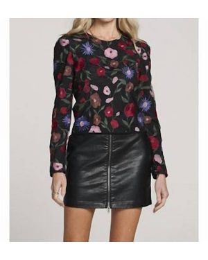 Saltwater Luxe Cobain Long Sleeve Top - Black