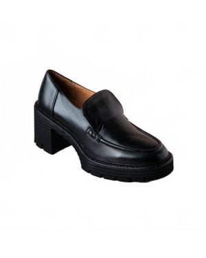EOS Melbourne Malia Heeled Loafer - Black