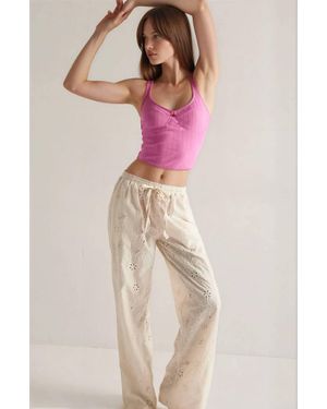 Free People Day Drift Pants - Pink