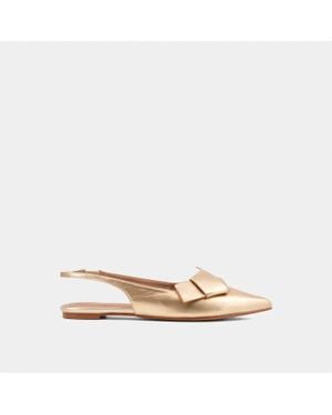 Shu Shop Audrey Slingback Flats - Natural