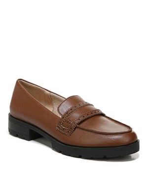 LifeStride London I1927S1200 Loafers Walnut Slip On Shoes Zogg3651 - Brown